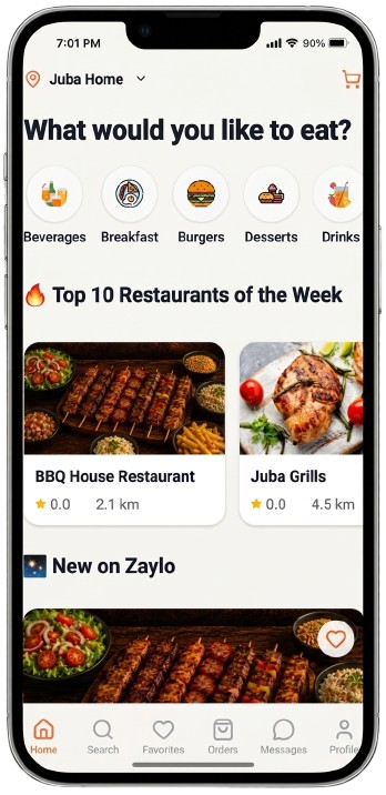 Zaylo app screenshot 1